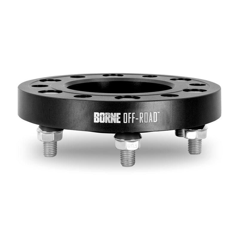 Borne Off-Road Wheel Spacers - 6x139.7 - 93.1 - 30mm - M12 - Black