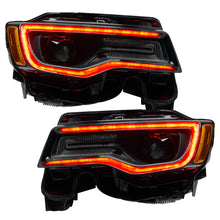 Load image into Gallery viewer, Oracle 1421 Jeep Grand Cherokee Dynamic Headlight DRL Upgrade Kit  ColorSHIFT Dynamic SEE WARRANTY