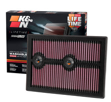 Load image into Gallery viewer, K&amp;N Replacement Air FIlter 12 -13 VW Golf VII 1.2L/1.4L / 12-13 Polo GT 1.4L / 13 Audi A3 1.4L