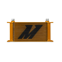 Load image into Gallery viewer, Mishimoto Universal 19 Row Oil Cooler - Gold