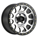 Method MR305 NV 17x8.5 0mm Offset 5x5.5 108mm CB Machined/Black Street Loc Wheel