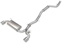 Load image into Gallery viewer, aFe POWER Takeda 2021 Toyota Supra 2.0L (t) 2.5in-3in 304 SS CB Exhaust w/ Polished Tips