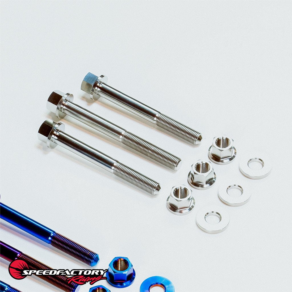 SpeedFactory Racing Titanium EG / DC / EK Engine Mount Hardware Kit - Premium  from Precision1parts.com - Just $119.99! Shop now at Precision1parts.com