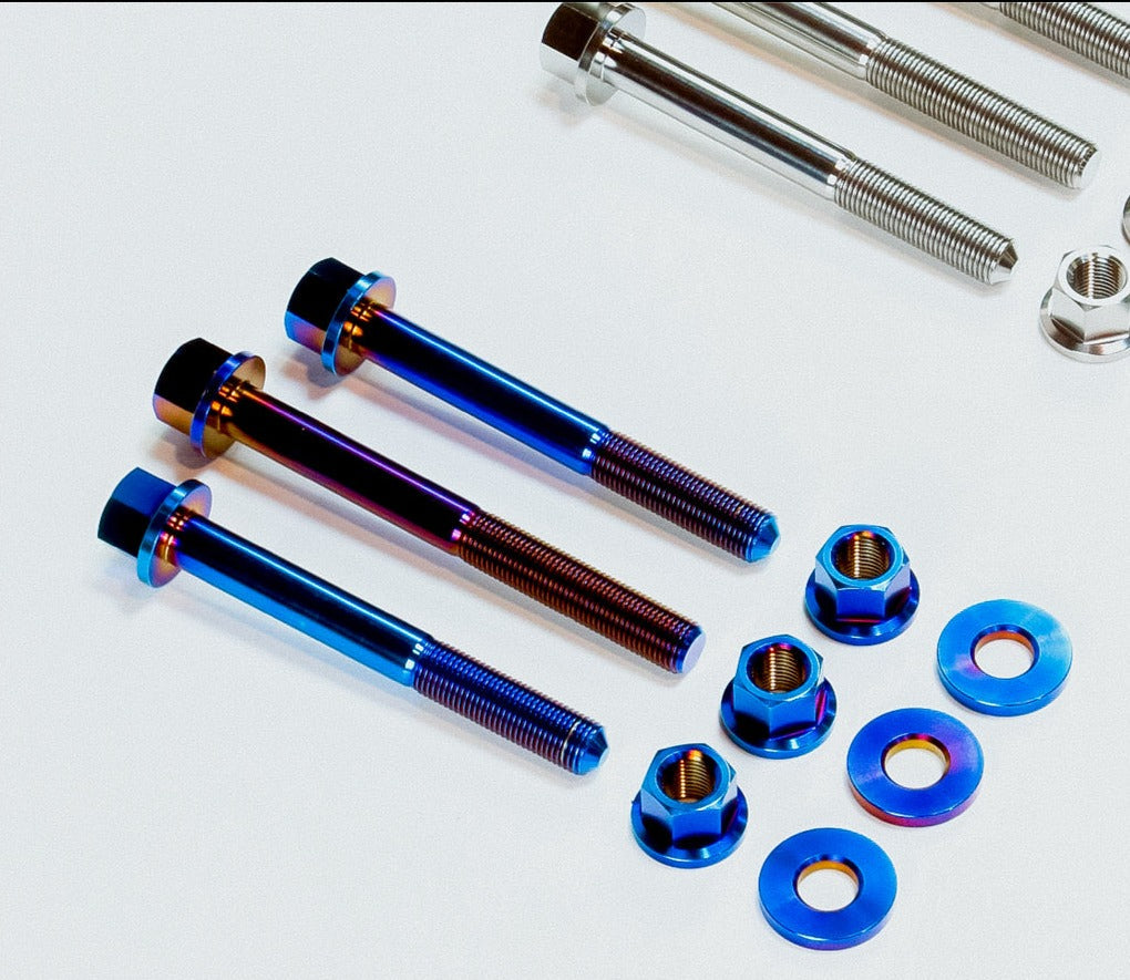 SpeedFactory Racing Titanium EG / DC / EK Engine Mount Hardware Kit - Premium  from Precision1parts.com - Just $119.99! Shop now at Precision1parts.com