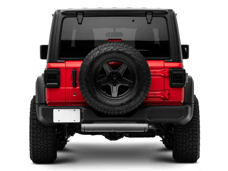 Raxiom 18-22 Jeep Wrangler JL LED Tail Lights- Black Housing (Smoked Lens)