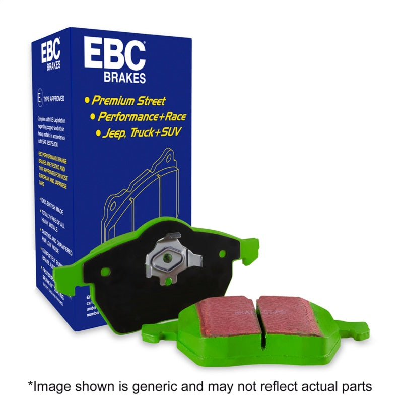 EBC 86-92 Toyota Supra 2.8 Greenstuff Front Brake Pads