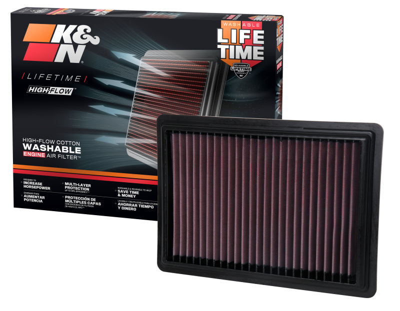 K&N 2019 Infiniti QX50 2.0L Replacement Drop In Air Filter