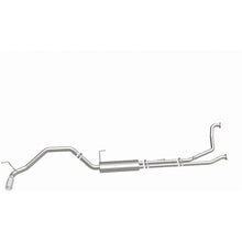 Load image into Gallery viewer, MagnaFlow CatBack 07-15 Nissan Titan V8 LGAS/LFLEX Single MF Polished Stainless Exhaust