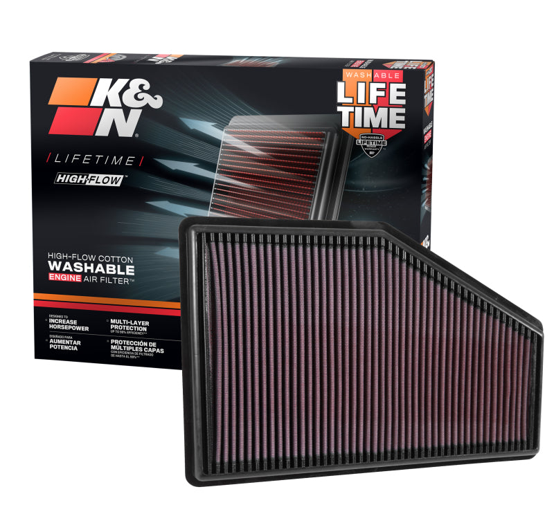 K&N 16-17 Chevrolet Malibu L4 1.5L F/I Replacement Air Filter