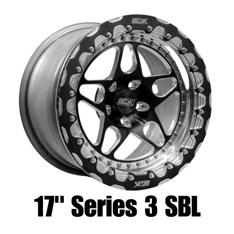 Belak 17x4.5 / 2.25 BS / 5x112 BP / Series 3 Wheel - Monoblock (Req Spacer/Extended Studs)