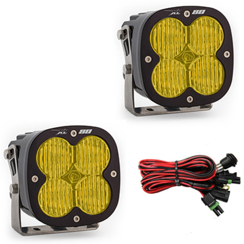 Baja Designs XL80 Series Wide Cornering Pattern LED Light Pods - Amber