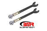 BMR 08-17 Challenger Lower Trailing Arms w/ On-Car Adj. Rod Ends - Black Hammertone