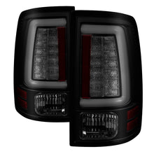 Load image into Gallery viewer, Spyder 13-14 Dodge Ram 1500 Light Bar LED Tail Lights - Black Smoke ALT-YD-DRAM13V2-LED-BSM