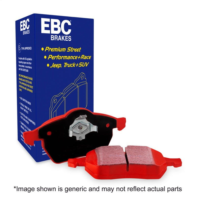 EBC 02-05 Mercedes-Benz C230 (W203) 1.8 Supercharged (European Model) Redstuff Front Brake Pads