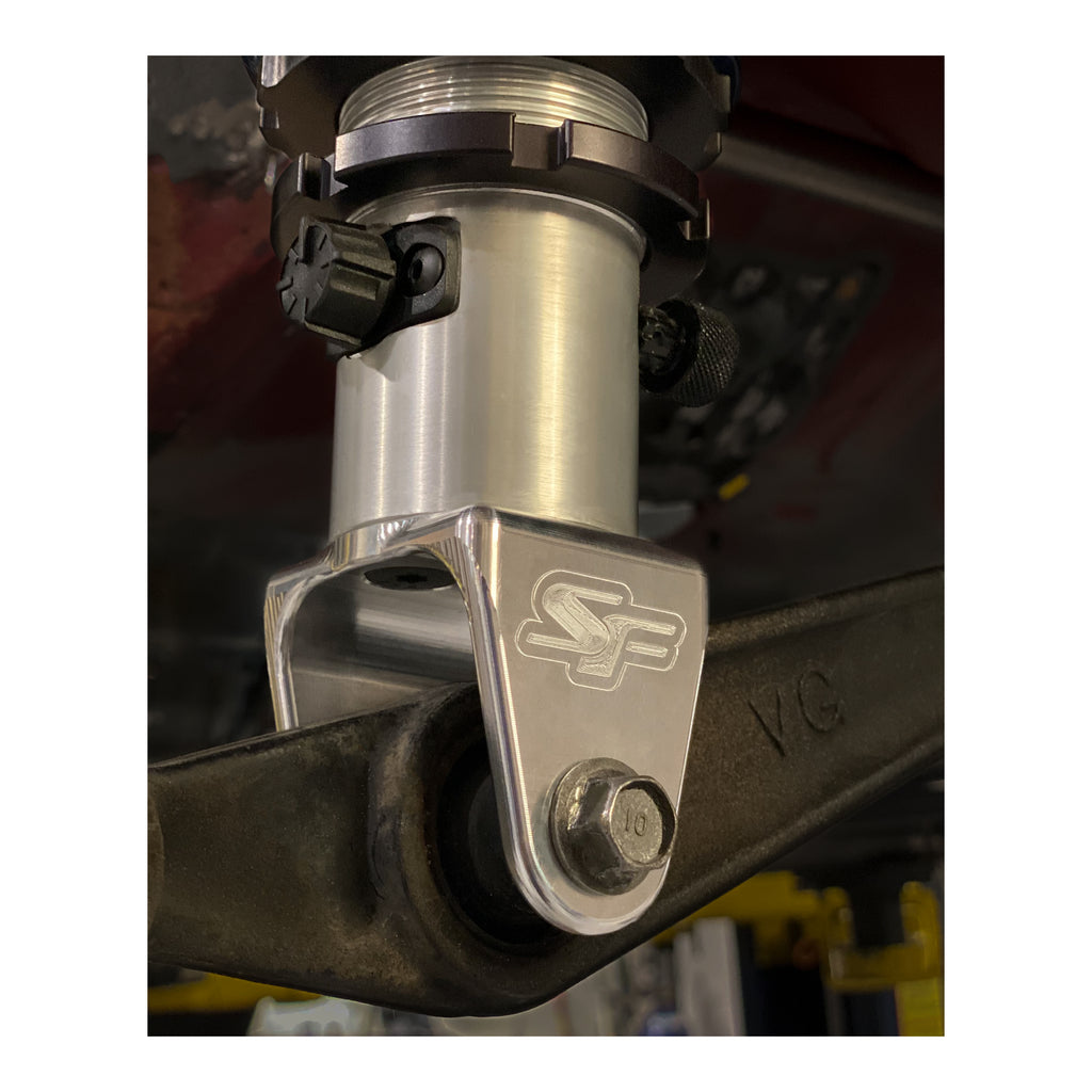 Billet Honda AWD / FWD Strange Engineering™ Rear Lower Shock Mount Brackets - Premium  from Precisionparts.com - Just $133.75! Shop now at Precision1parts.com